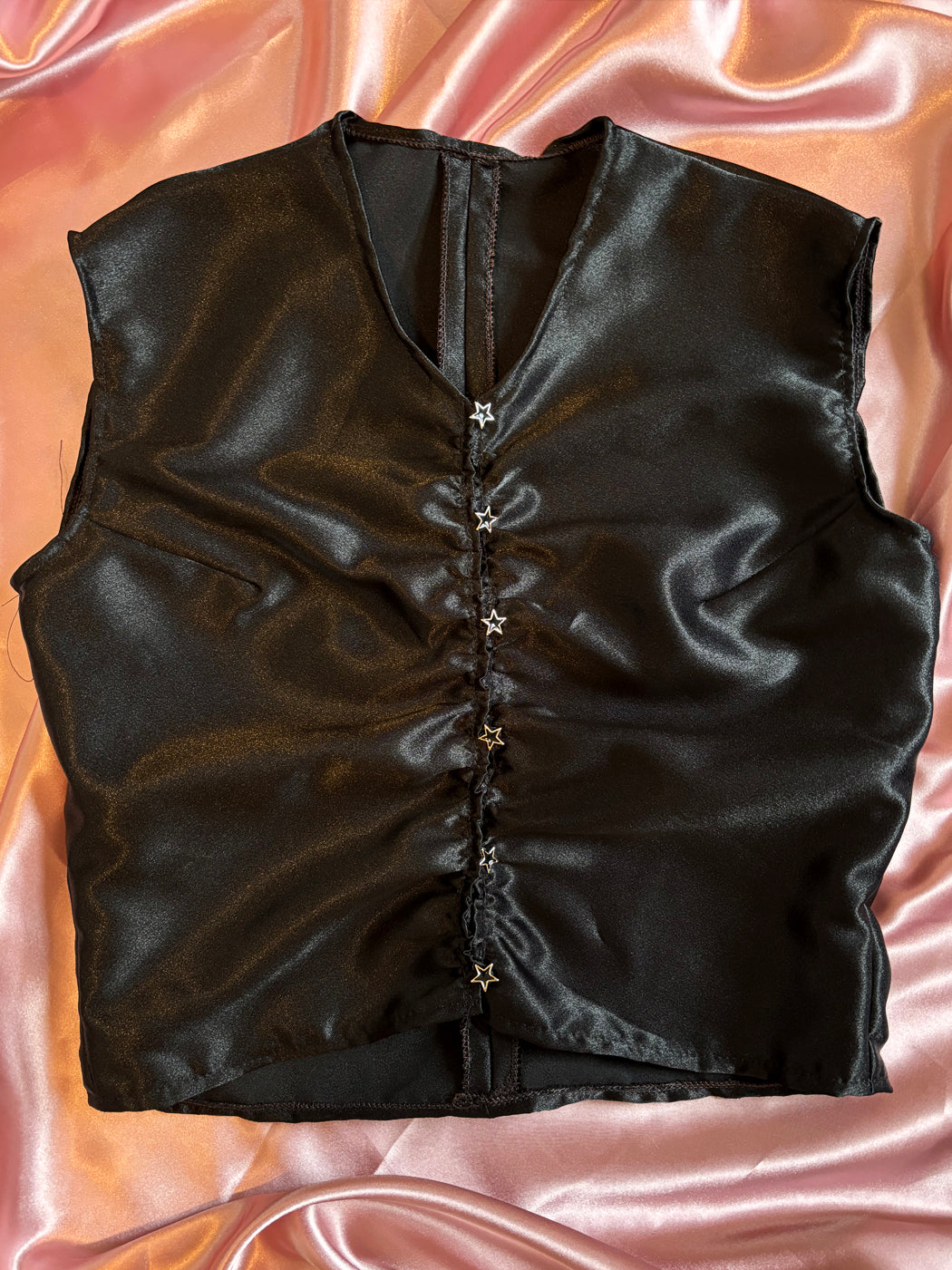 Black Jester Set with Neck Ruff