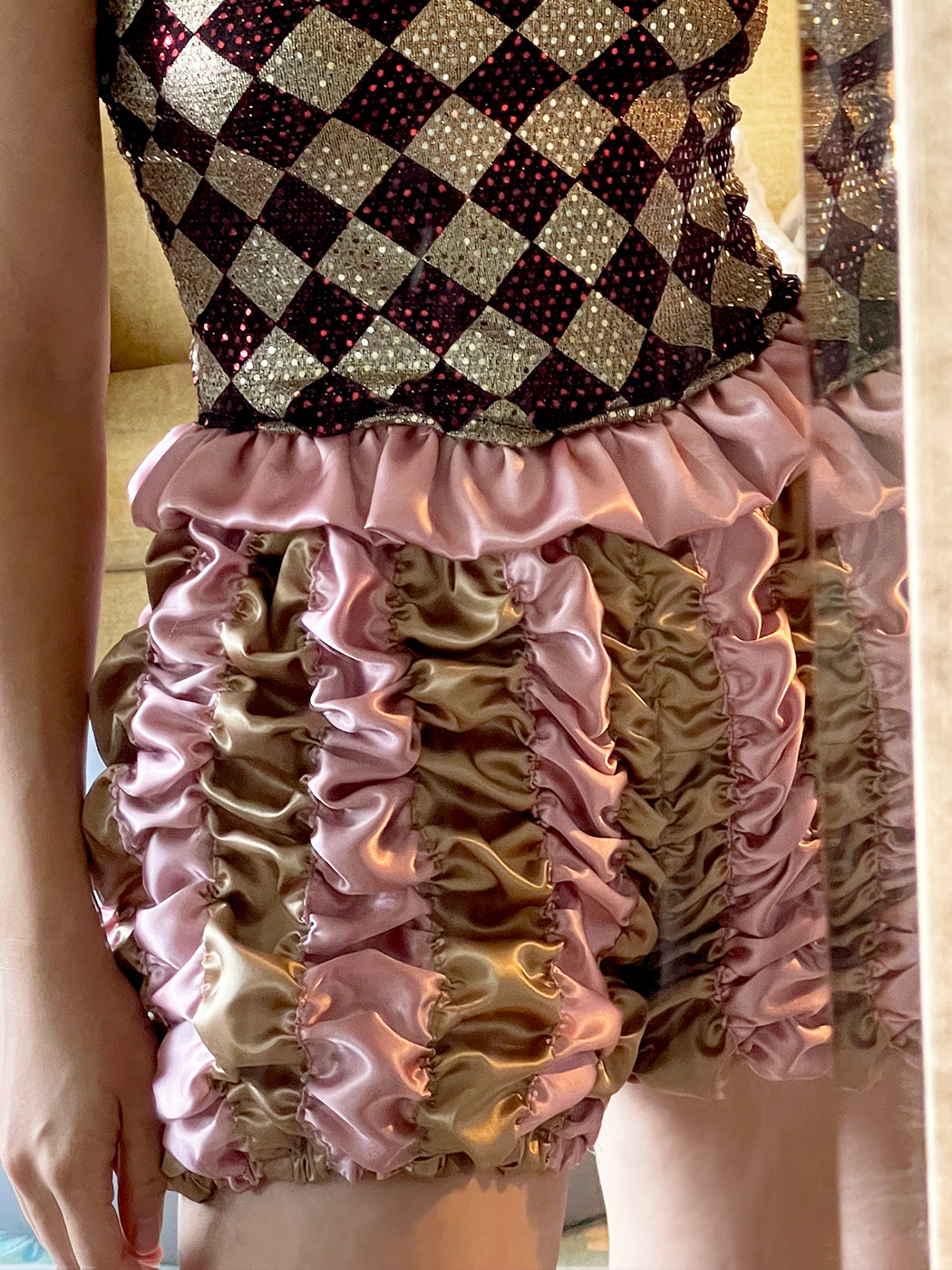 Dusty Rose Soft Jester Bloomers / Shorts