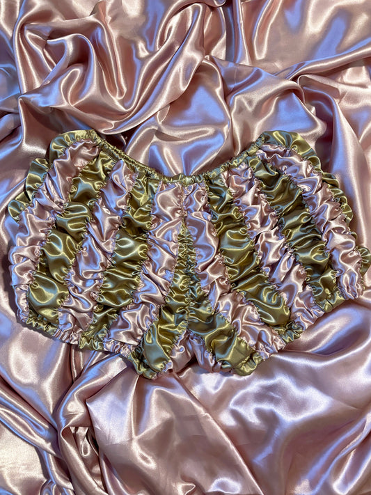 Dusty Rose Soft Jester Bloomers / Shorts