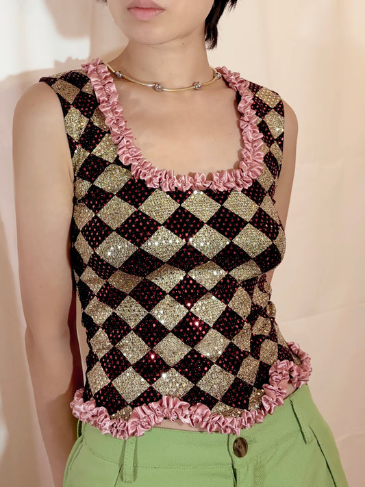 Dusty Rose Soft Jester Top